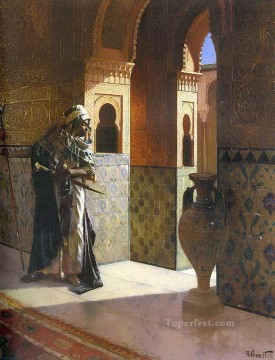 guard Ludwig Deutsch Orientalism Oil Paintings